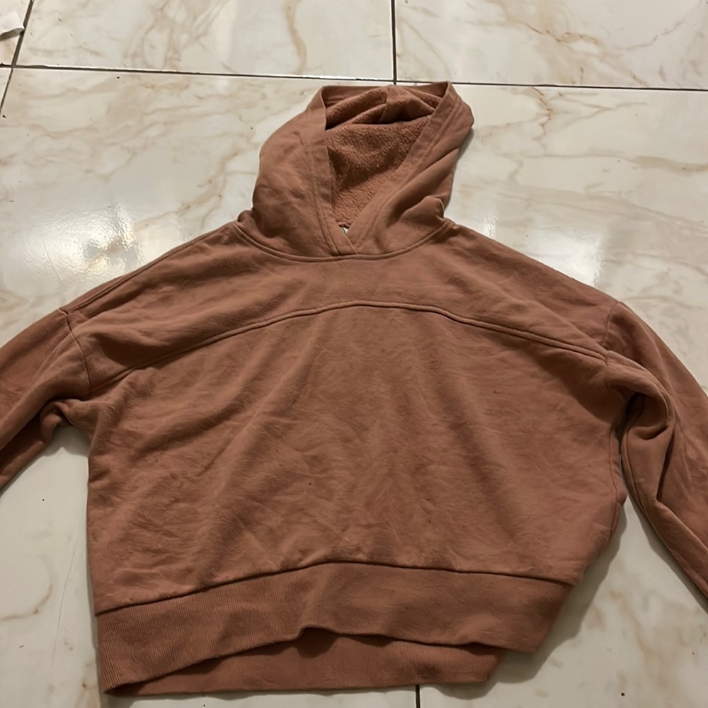 cropped hoodie